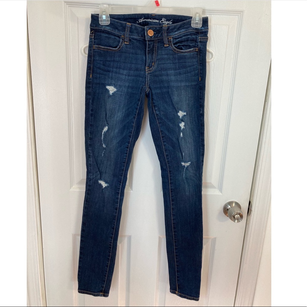 American Eagle stretch jeggings size 4